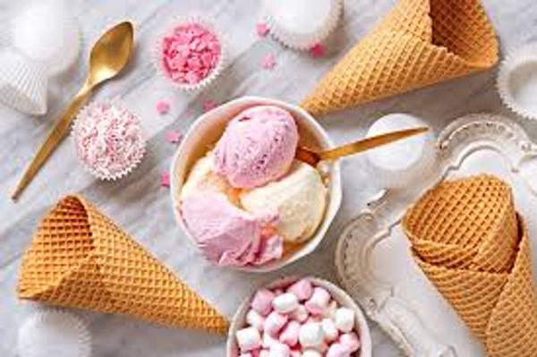 Pink and Fun Ice Cream